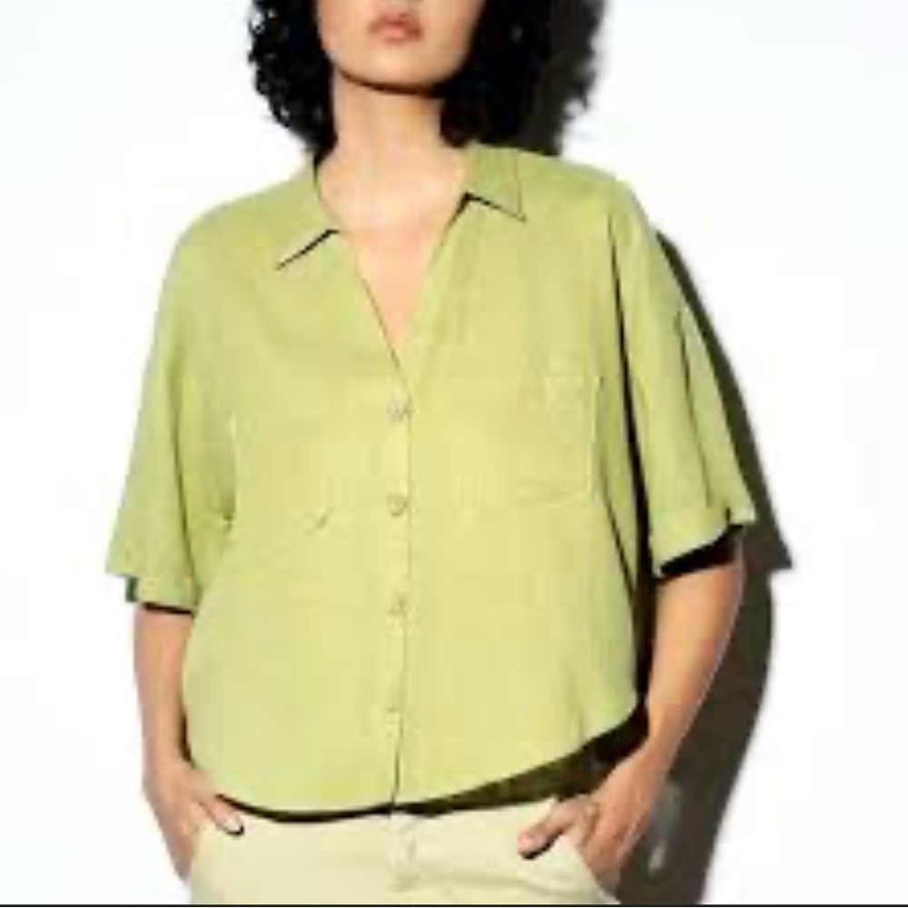 Lime Green Women's Top